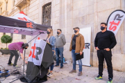 Manifestació dels treballadors de la petroquímica a Tarragona (I)