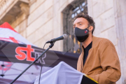 Manifestació dels treballadors de la petroquímica a Tarragona (II)