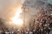 Les festes de Sant Pere continuen a la ciutat de Reus i aquest diumenge ha tingut lloc la Tronada extraordinària i els balls parlats.