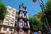 5de7 dels Xiquets del Serrallo a la diada de la Verge del Carme.