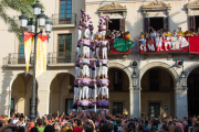 Primer 9de8 de la temporada de la Colla Jove de Tarragona a la diada de Vilanova.