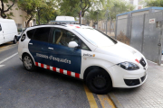 Un vehicle dels Mossos