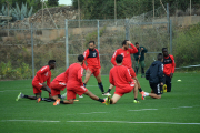 Els jugadors han preparat a consciència el partit.