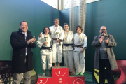 Imatge dels judoques del club Dojo Tarraco que van participar al campionat de Catalunya infantil i Cadet.