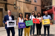 Imatge de la presentació de la primera comunitat urbana de les Terres de l'Ebre a Amposta.