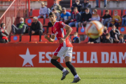 Marc Montalvo formarà part del primer equip del Nàstic tot i que jugarà amb número del filial.