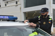 Un agent de la Policia Local Torredembarra.