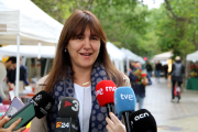 La presidenta del Parlamentr, Laura Borràs.