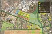 Imatge gràfica del Pla Parcial 9 i altres zones de Ponent, en el marc del futur POUM.