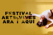 Cartel del festival de artes vivas.