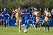 Urko Izeta és un dels dos referents ofensius de l'Amorebieta i ja porta dos gols aquesta temporada.