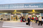 La terminal d'arribades de l'aeroport reusenc, en una imatge d'arxiu.