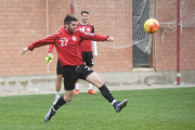 Jordi Calavera, entrenant amb el Nàstic