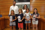 La entrega de premios, que tuvo lugar en el Ayuntamiento.