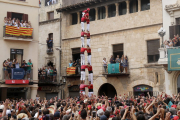 2de8sf de la Colla Joves Xiquets de Valls per Sant Fèlix.