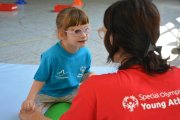 Imatge d'arxiu de la cloenda del programa a l'Escola Crespinell de Terrassa.