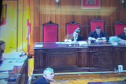 Imatge de la sala de vistes de la secció quarta de l'Audiència Provincial on va tenir lloc el judici.