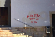 La pintada que denuncia el batlle