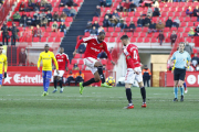 Fali, durant el Nàstic-Cádiz al Nou Estadi.