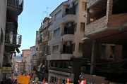 Imatge d'arxiu d'una manifestació dels treballadors de l'Hospital Comarcal de Móra d'Ebre, per demanar més inversions al centre.