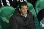 L'entrenador Juan Merino, en una imatge durant un dels enfrontaments al seu pas pel Betis.