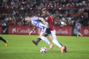 Lévy Madinda és un dels jugadors que està actualment a la infermeria del Nàstic.