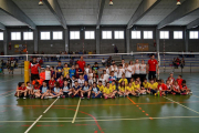 Tots els participants a la prova, en la fotografia de família posterior.