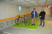 Els aparcaments de la xarxa municipal inclorporen una zona de places gratuïtes per bicicletes