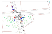 Plànol de la mobilitat al carrer d'Espronceda.