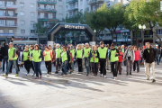 Moment de la sortida des de la plaça Verdaguer.