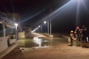 Inundació al barri de Sant Salvador el passat 22 de gener.