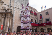 Imatge d'arxiu del darrer 9de8 de la Colla Jove de Tarragona la passada temporada per Santa Teresa al Vendrell.