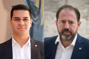 Els dos regidors del PP del Vendrell.