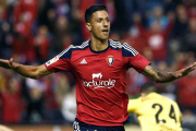 Maikel Mesa, amb l'Osasuna.