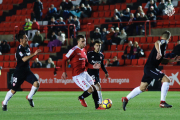 Kakabadze, durant el Nàstic-Sevilla Atlético.