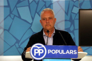 Pla mig del secretari general del PPC, Santi Rodríguez. Imatge del 4 de gener del 2017.