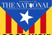 Portada del diari escocès independentista 'The Nathional' aquest dissabte 30 de setembre.