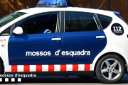 Un vehicle dels Mossos d'Esquadra