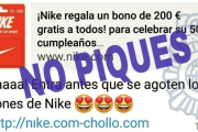 La Policia Nacional ha alertat de la nova estafa que suplanta Nike a través de Twitter.