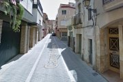 Imatge del carrer General Prim del Vendrell.