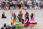 El Ball de Gitanes en una actuació a la plaça del Mercadal.