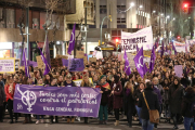 Imatge de la multitudinària manifestació.