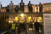 La presó simbòlica s'instal·larà a la plaça de les Neus.