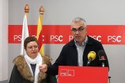 El portaveu del grup del PSC, Andreu Martín, a l'Ajuntament de Reus amb la regido