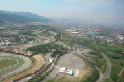 Imatge aèria del Circuit de Catalunya-Barcelona, a Montmeló.