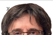 Imatge de la careta de Carles Puigdemont