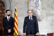 Presa de posessió de Quim torra com a president de la Generalitat.