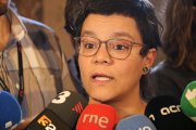 La diputada de la CUP Natàlia Sànchez.