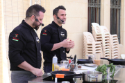 Durant la mostra hi va haver showcookings com el de Xavier Martí, del restaurant Macarilla.