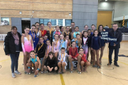 Fotografia de família del CP Constantí al campionat.